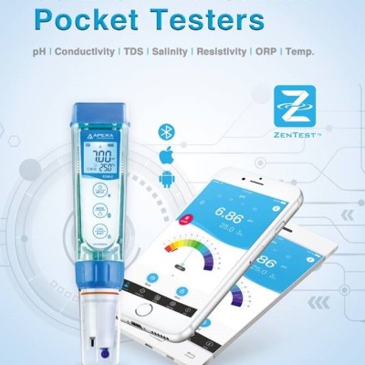 Apera Smart Pocket Testers Powered by ZenTest Mobile App
